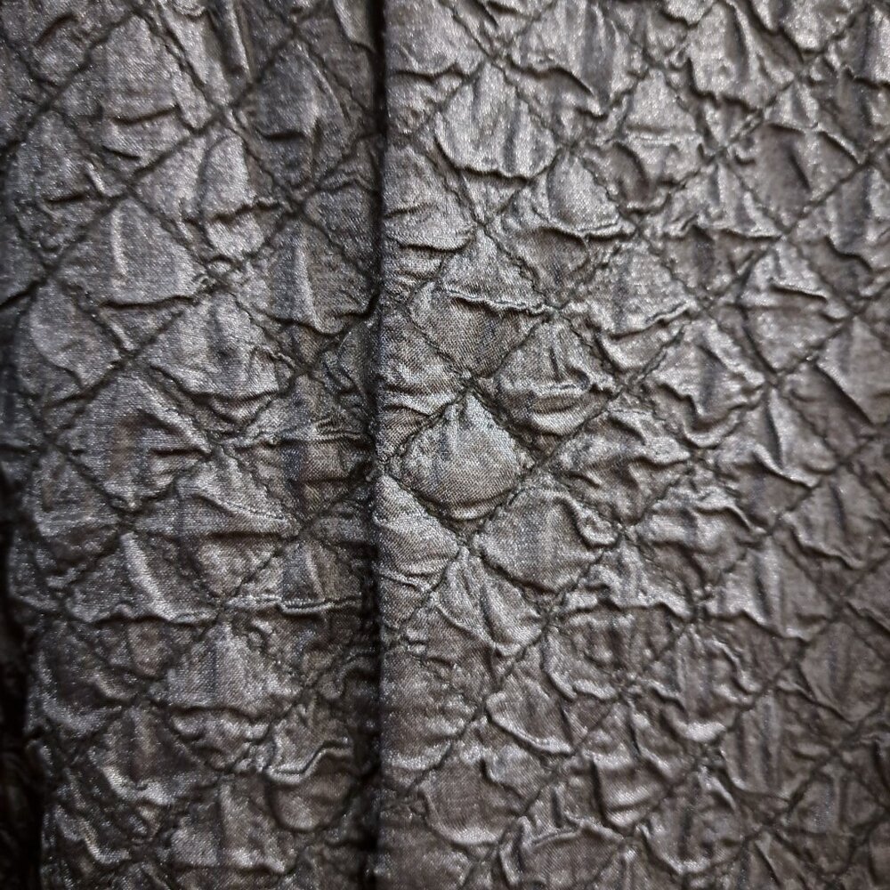 Eileen Fisher Silk Textured Long Sleeve Jacket Magnetic Closure Size 1X - Picture 4 of 11
